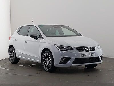New Seat Ibiza XCELLENCE 95 HP (69 kW) 2025 White Hatchback