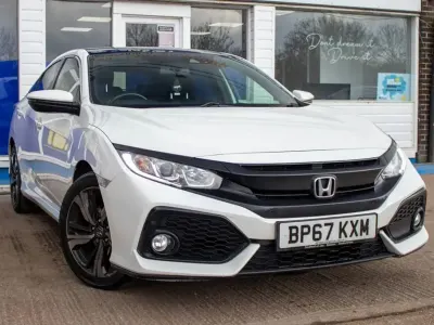 Second-hand Honda Civic EX 129 CP (94 kW) 2017 Alb Hatchback