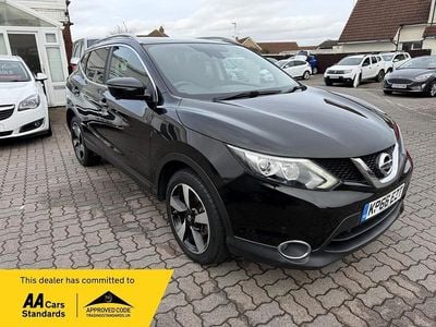 Used Nissan Qashqai N-Connecta 2016 Black SUV
