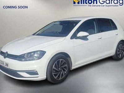 Used VW Golf VII Match 115 HP (84 kW) 2019 White Hatchback