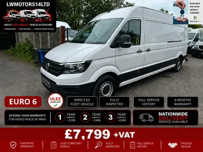 Used VW Crafter Startline 140 HP (102 kW) 2021 White Van