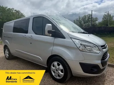 Używany Ford Transit Custom Limited 170 KM (125 kW) 2018 Srebrny Van