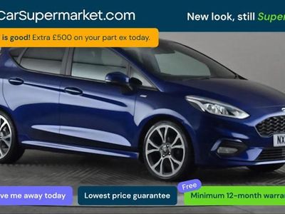 Used Ford Fiesta ST-Line 101 HP (74 kW) 2019 Blue Hatchback