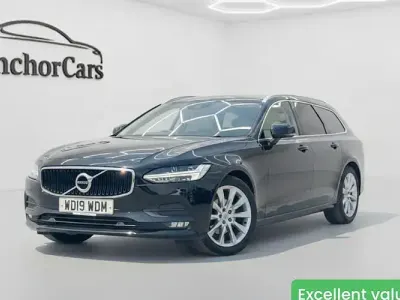 Used Volvo V90 Momentum 190 HP (139 kW) 2019 Black Estate