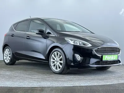 Used Ford Fiesta Titanium 101 HP (74 kW) 2020 Black Hatchback