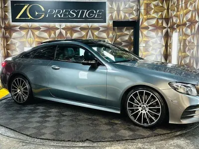 Usado Mercedes E300 AMG line 245 HP (180 kW) 2018 Cinzento Coupé