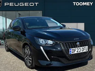 Used Peugeot 208 Allure+ 102 HP (75 kW) 2023 Black Hatchback