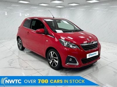 Used Peugeot 108 Allure 82 HP (60 kW) 2014 Red Hatchback