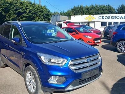 Used Ford Kuga Titanium 150 HP (110 kW) 2017 Blue SUV