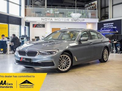 Used BMW 530 265 HP (194 kW) 2017 Blue Sedan