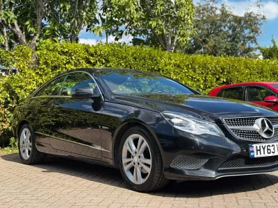 Used Mercedes E220 SE 2013 Black Coupe