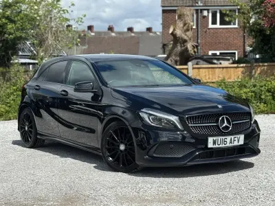 Używany Mercedes A200 AMG Line Premium 136 KM (100 kW) 2016 Czarny Hatchback