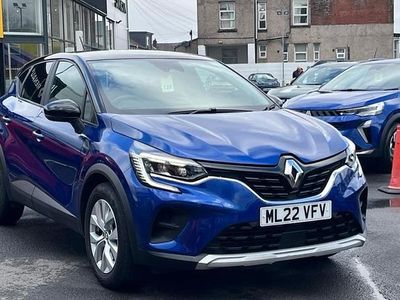 Used Renault Captur Iconic 91 HP (66 kW) 2022 Id metallic  iron blue  SUV