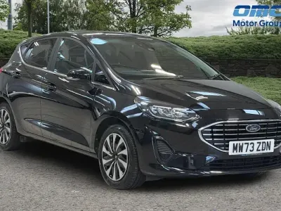 Used Ford Fiesta Titanium 125 HP (91 kW) 2024 Black Hatchback
