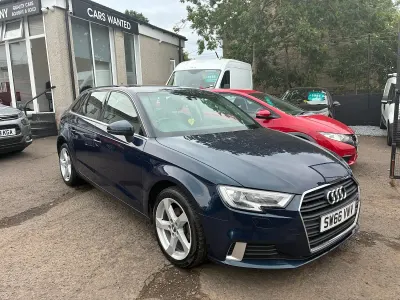 Used Audi A3 Sportback Sport 150 HP (110 kW) 2017 Blue Hatchback