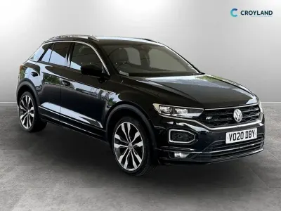 Used VW T-Roc R-line 150 HP (110 kW) 2020 Grey SUV