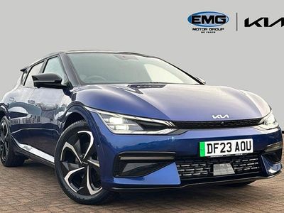 Used Kia EV6 GT-Line S 166 kW (226 HP) 2023 Blue SUV
