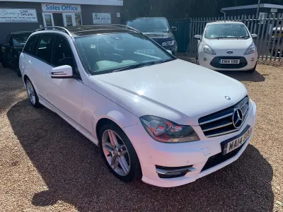 Used Mercedes C250 Sport Edition 201 HP (147 kW) 2014 White Estate