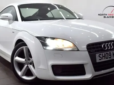 Used Audi TT S-Line 170 HP (125 kW) 2009 White Coupe