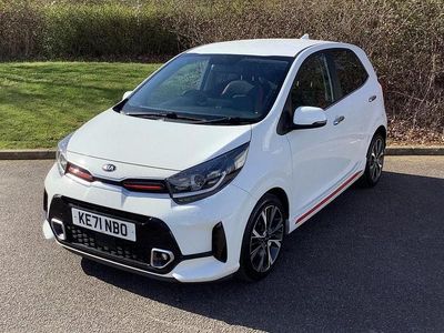 Used Kia Picanto GT-Line S 99 HP (72 kW) 2021 White Hatchback