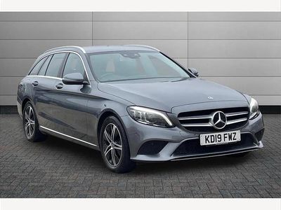 Used Mercedes C180 Premium 156 HP (114 kW) 2019 Grey Estate