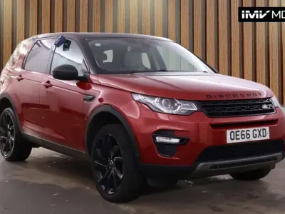 Used Land Rover Discovery Sport HSE Luxury 180 HP (132 kW) 2016 Red SUV