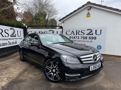 Begagnad Mercedes C250 AMG 2013 Svart Sedan