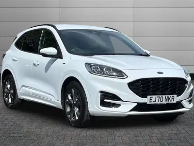 Gebraucht Ford Kuga ST-Line 150 PS (110 kW) 2020 Weiß SUV