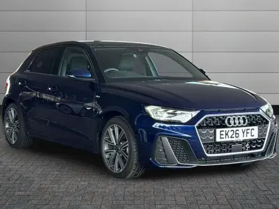Used Audi A1 Sportback S-Line 114 HP (83 kW) 2026 Navarra blue Hatchback