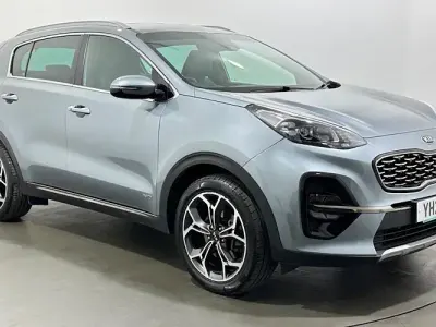 Used Kia Sportage GT-Line 177 HP (130 kW) 2021 Silver SUV