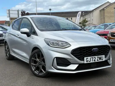 Used Ford Fiesta ST-Line 100 HP (73 kW) 2022 Silver Hatchback