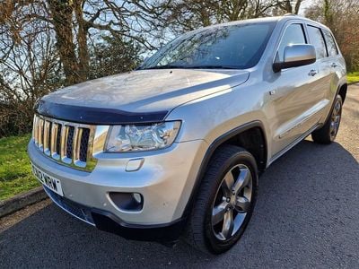 Used Jeep Grand Cherokee Overland 2012 Silver SUV