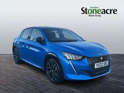 Blue Used 2022 Peugeot 208 Premium Hatchback | £14,262 (Fair price)