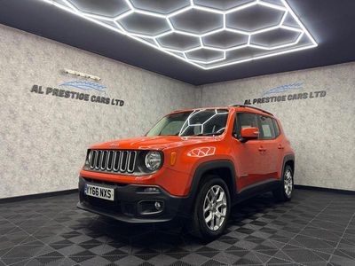 Orange Used 2017 Jeep Renegade Longitude SUV | £10,699 (Fair price)