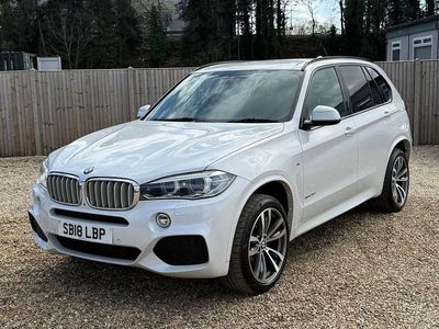 Used BMW X5 M Sport 313 HP (230 kW) 2018 White SUV