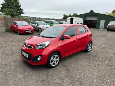 Used Kia Picanto 2014 Red Hatchback