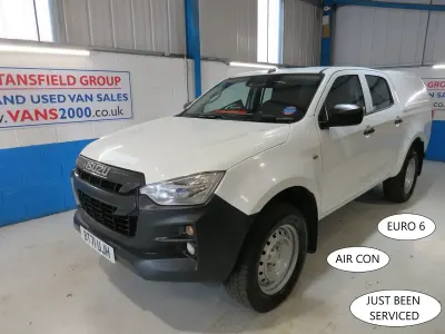 Used Isuzu D-Max 161 HP (118 kW) 2021 White Pickup