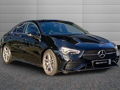 Cosmos black Used 2024 Mercedes CLA200 Executive Sedan | £27,844 (Fair price)