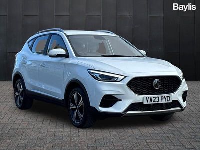 Used MG ZS Excite 111 HP (81 kW) 2023 White Hatchback