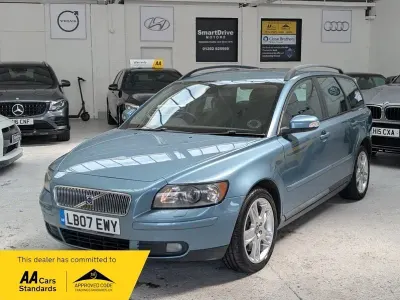 Used Volvo V50 SE 180 HP (132 kW) 2007 Blue Estate