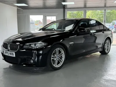 Used BMW 520 M Sport 2015 Black Sedan