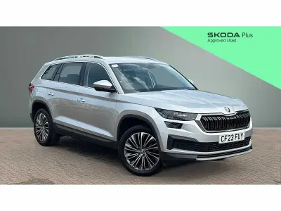 Used Skoda Kodiaq SE L Executive 150 HP (110 kW) 2023 Silver SUV