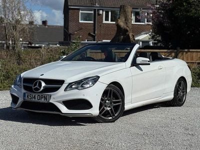 Used Mercedes E250 AMG 2014 White Cabriolet
