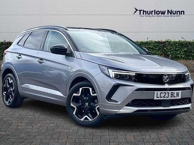 Used Vauxhall Grandland X Elite 130 HP (95 kW) 2023 Grey SUV