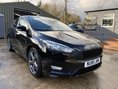 Used Ford Focus ST-Line X 140 HP (102 kW) 2018 Black Hatchback