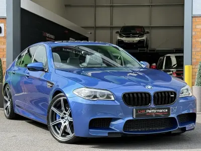 Used BMW M5 Competition Edition 560 HP (411 kW) 2016 Blue Sedan