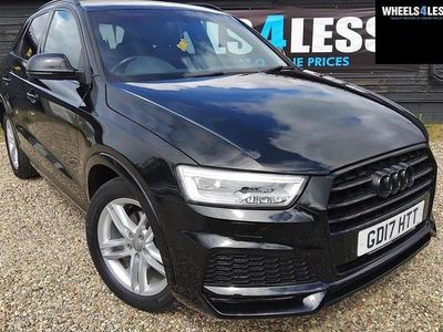 Black Used 2017 Audi Q3 S-Line SUV | £14,304 (Fair price)