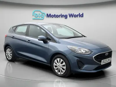 Used Ford Fiesta Trend 75 HP (55 kW) 2022 Blue Hatchback