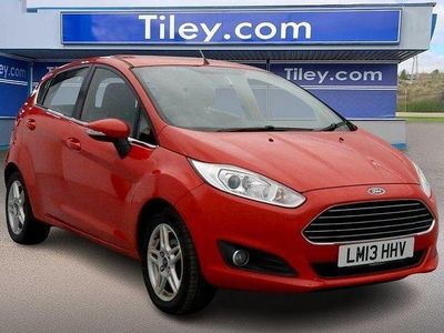 Used Ford Fiesta Zetec 2013 Red Hatchback