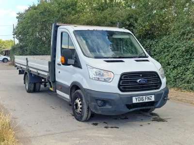 Used Ford Transit 125 HP (91 kW) 2016 White Van